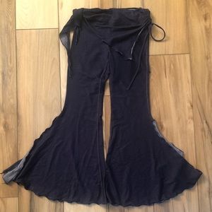 Melodia Designs Flare Dance Pants  Sz Large